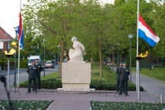 Dodenherdenking 2025, Parklaan, Roosendaal