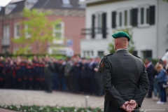 Dodenherdenking 2026 met locoburgemeester Evelien van der Star, Parklaan, Roosendaal