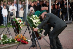 Dodenherdenking 2026 met locoburgemeester Evelien van der Star, Parklaan, Roosendaal