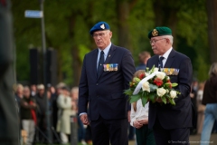 Dodenherdenking 2026 met locoburgemeester Evelien van der Star, Parklaan, Roosendaal