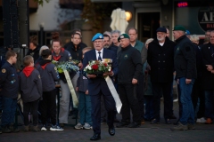 Bevrijdingsroute en kranslegging Polarbear Burgemeester Mark Buijs 2025