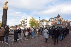 Bevrijdingsroute en kranslegging Polarbear Burgemeester Mark Buijs 2025