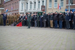80 jaar Bevrijding Roosendaal, kranslegging en ceremonie bij de Polarbear