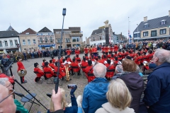 80 jaar Bevrijding Roosendaal, kranslegging en ceremonie bij de Polarbear