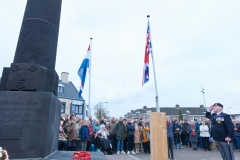 80 jaar Bevrijding Roosendaal, kranslegging en ceremonie bij de Polarbear