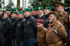 Kranslegging 80 jaar Bevrijding Wouwse Plantage